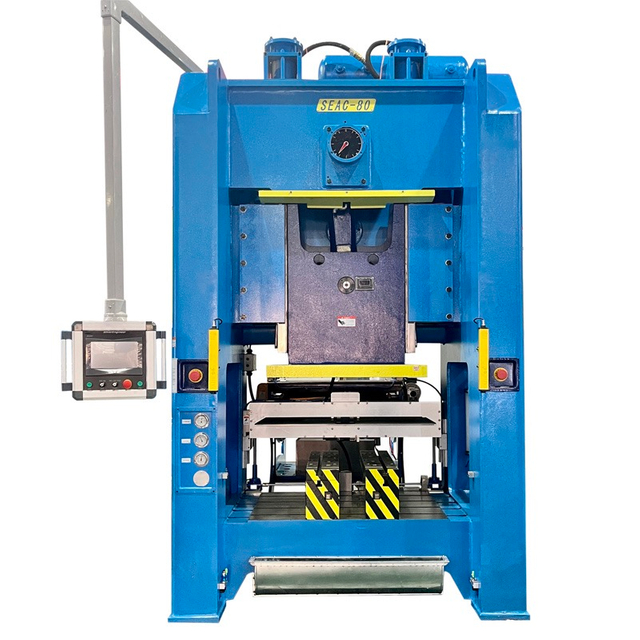 Automático con máquina de alimentación de apilador de aluminio contenedor de aluminio que crea una máquina