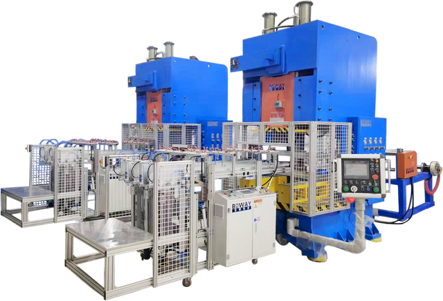 Línea de producción de contenedores de alimentos de aluminio de aluminio de alta velocidad
